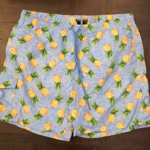 Men’s Pineapple Bathing suit